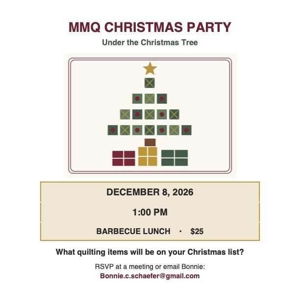 MMQ Christmas Party – December 8, 2026